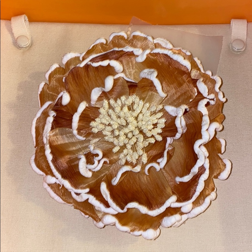 Tory Burch Flower Brooch